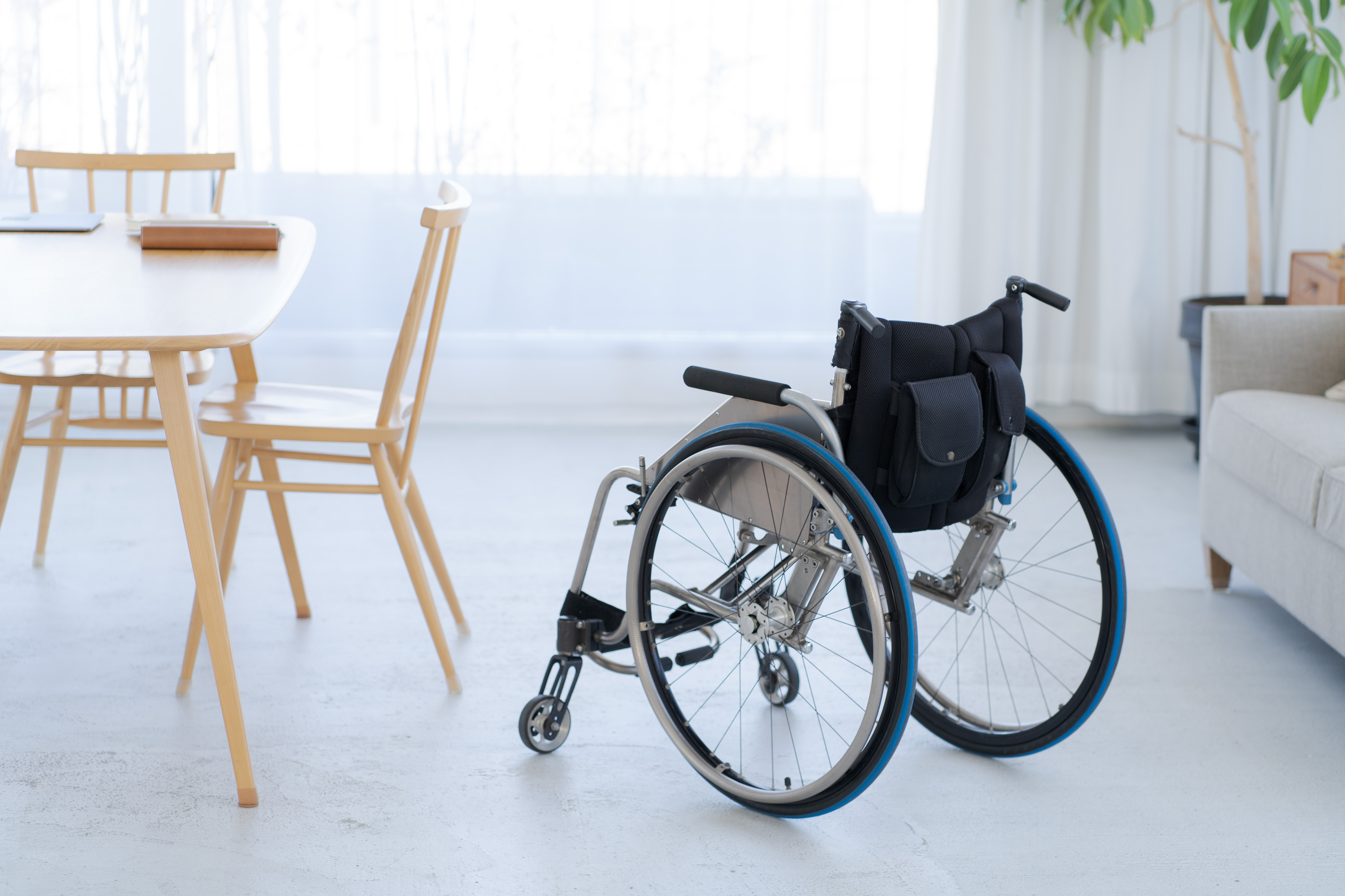 車椅子のバリアフリー対応イメージ