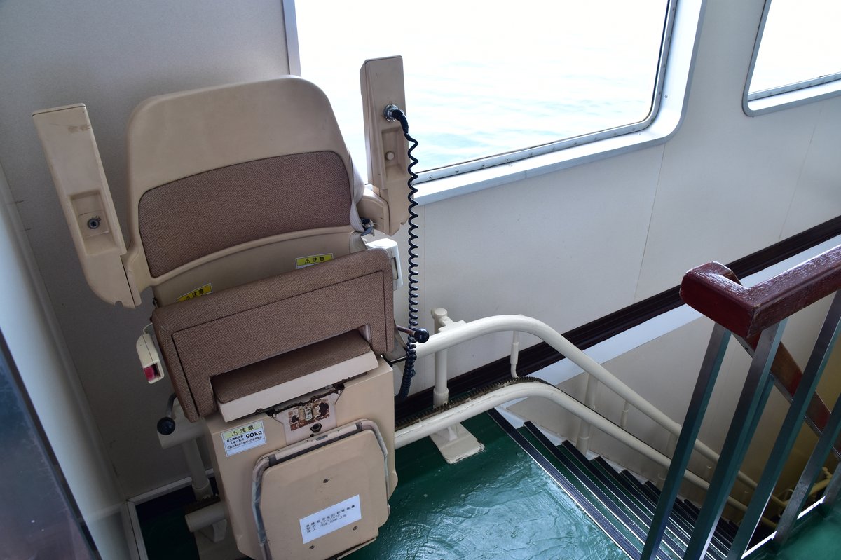 バリアフリー対応の船内設備(イメージ)