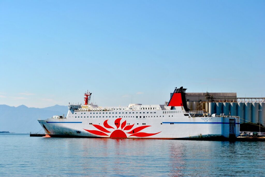 鹿児島航路の大型フェリー（イメージ）