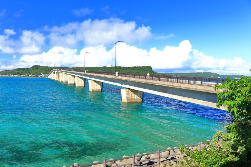 沖縄中部の漁港（イメージ）