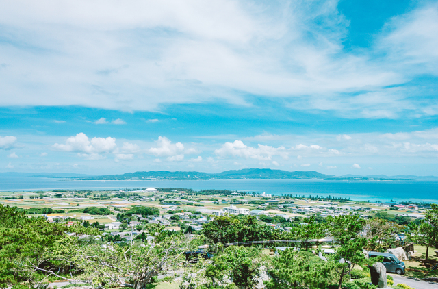 伊江島の街並み（イメージ）