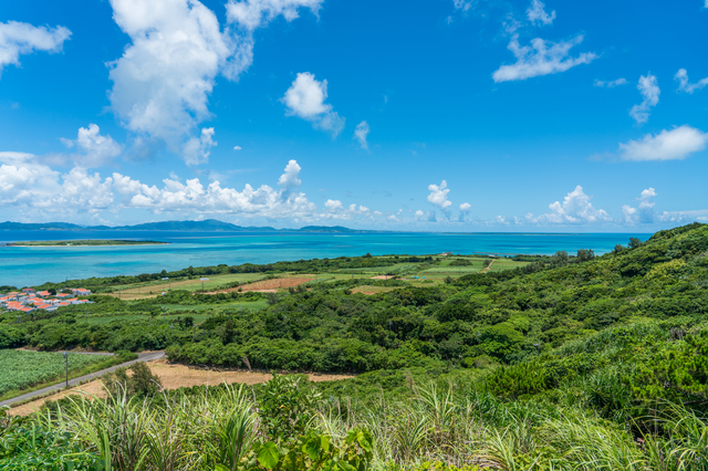 小浜島の西大岳展望台