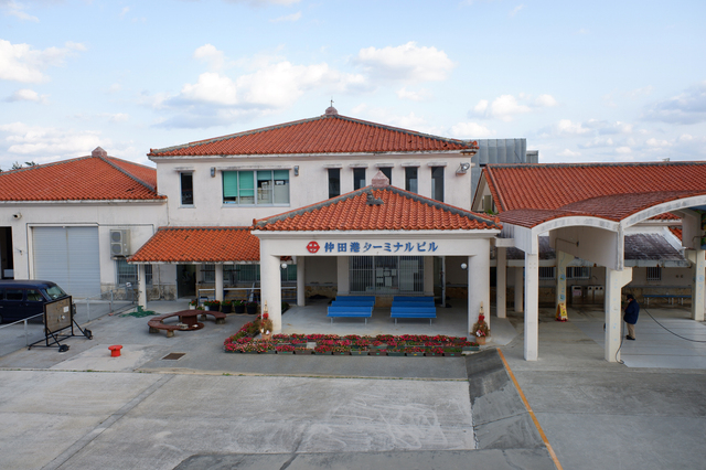 伊是名島仲田港の風景（イメージ）