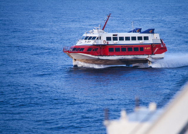 水中翼船の構造