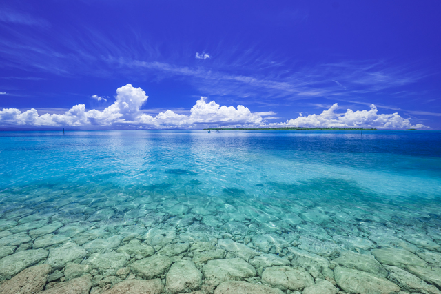 伊是名ビーチの海（イメージ）