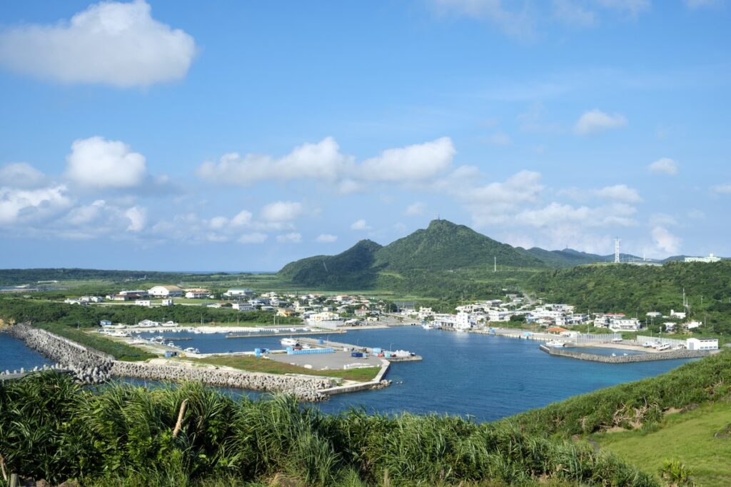 与那国島久部良港（イメージ）