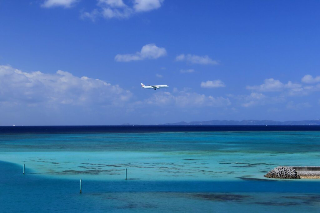 沖縄のアクセス（イメージ）