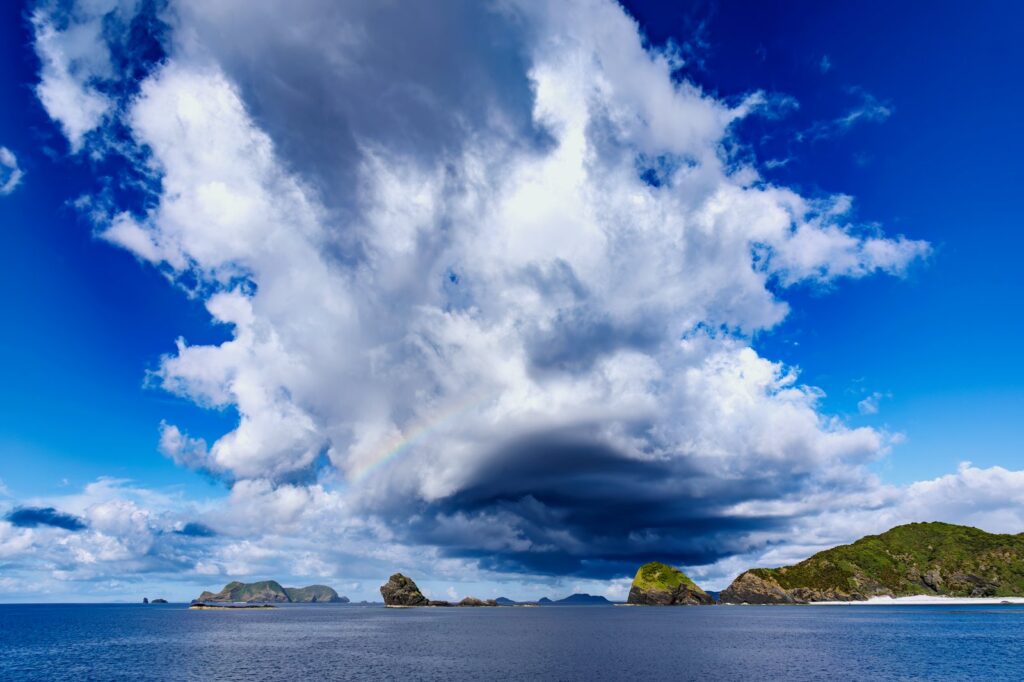 沖縄の高速船航路（イメージ）