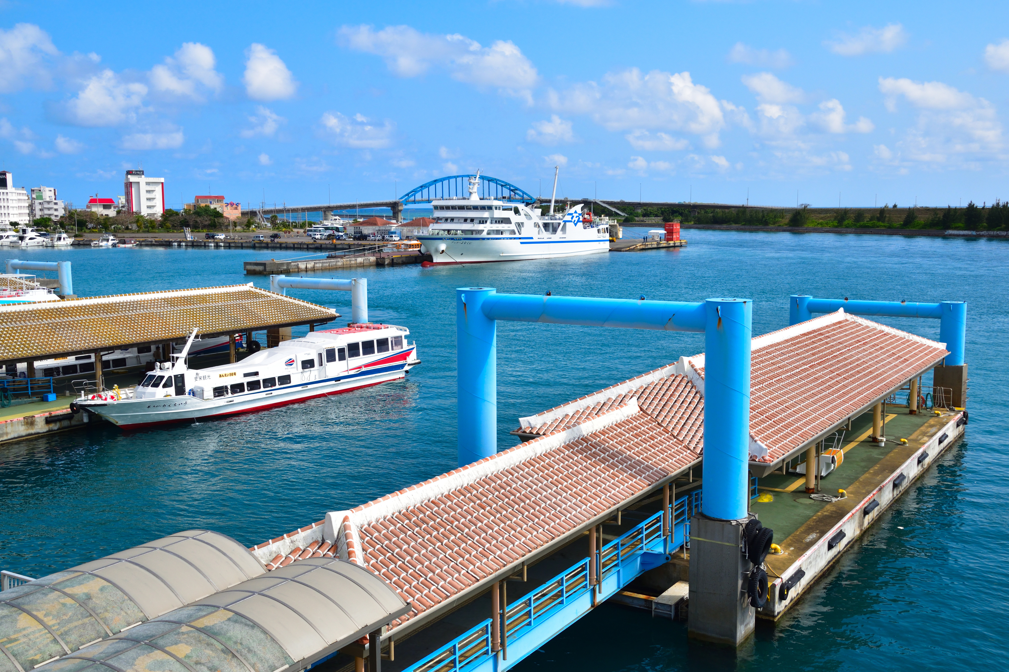 関門海峡・下関港（イメージ）